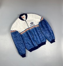Vintage Rothmans Team Racing Formula 1 Motorcycle 70s 80s Jacket Italy Men SZ L