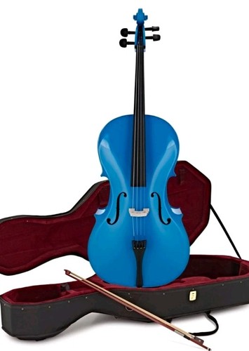 Acoustic cello blue - acoustic,
