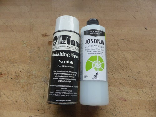 Bob ross finishing spray - bob,