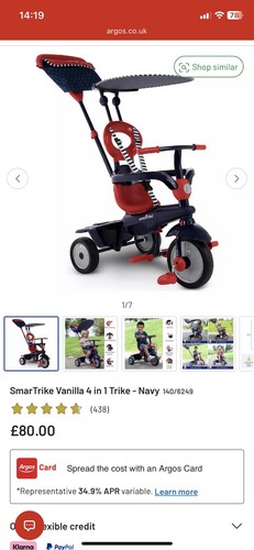 Smartrike vanilla 1 trike - 4,