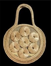 VINTAGE STYLE BAMBOO/RATTAN CIRCULAR BAG NEW
