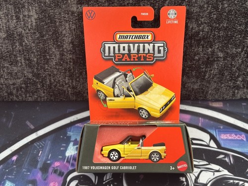 Matchbox moving parts - parts, yellow