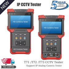 5-in-1 H.265/H.264 CCTV Tester Monitor IP Camera Tester Analog CVI TVI AHD/ONVIF
