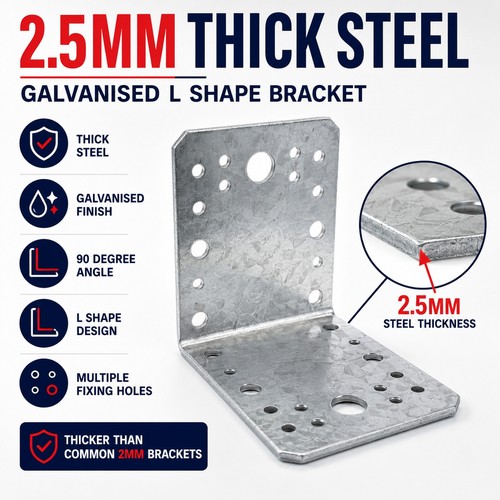 5mm galvanised corner - galvanised, angle