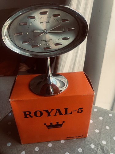 1970s royal alarm clock - royal,