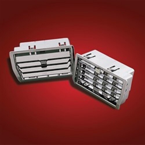 Cold air vents chrome big - cold,