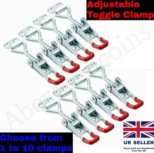 Adjustable toggle clamp 180kg - adjustable,