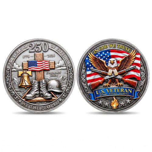 Challenge coin 250th - challenge,