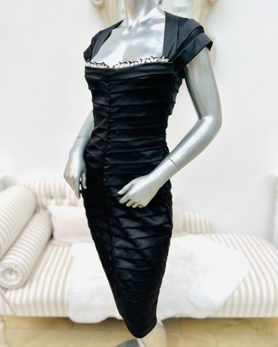 Karen millen black - satin, silk