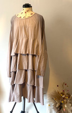 Privatsachen Tiered Cotton Dress in Lilac