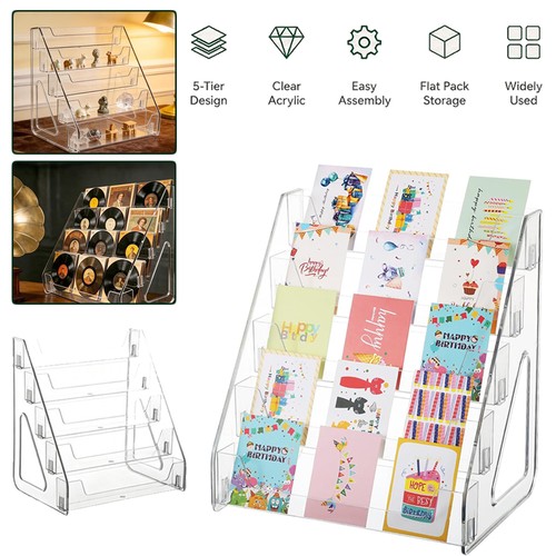 Tier card display - 5-tier,