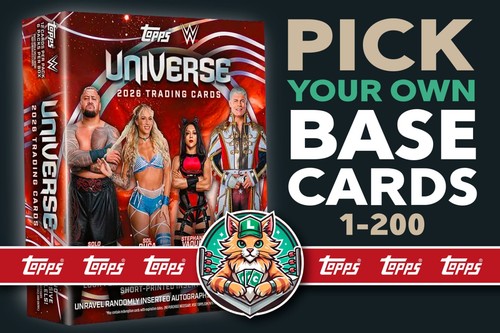 Wwe topps universe 2026 - universe, base