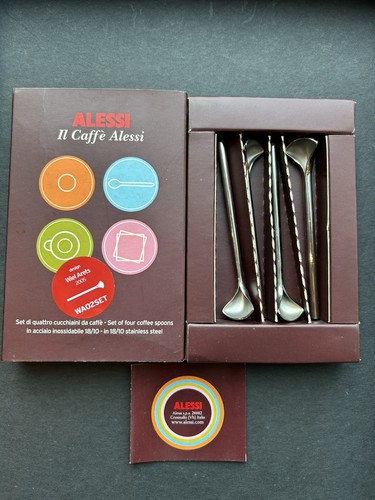 Alessi caffe coffee spoons - il,