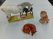 Beswick Ornaments Horse Fox