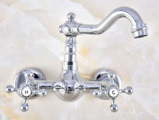 Polished Chrome Brass Wall