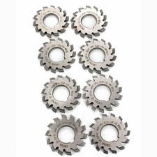 8 Pcs/Set Involute Gear Cutter