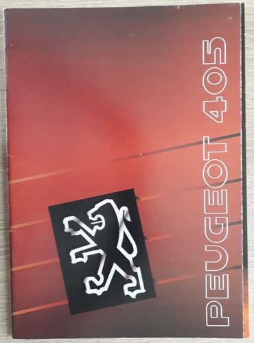 Peugeot 405 range brochure - peugeot,