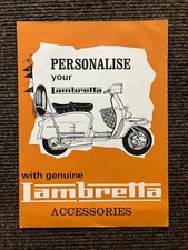 LAMBRETTA SCOOTER ACCESSORIES