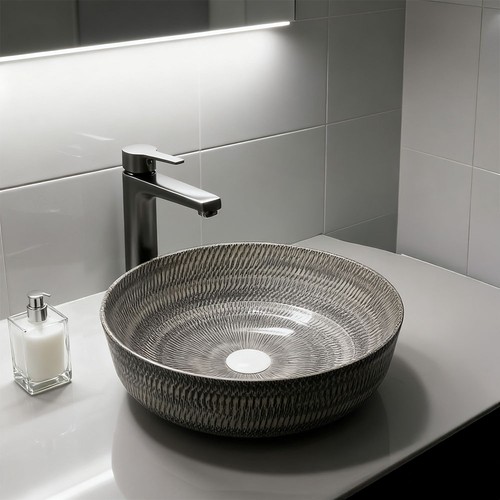 Antique stone design basin - antique,