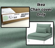 Ikea SODERHAMN Cover for 1-seat Sofa Section, Tallmyra light green 405.577.75
