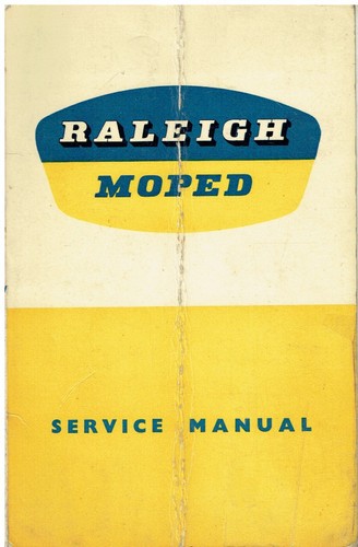 Raleigh moped model - moped, 1958-