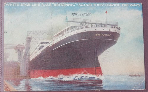 White star line rms - white,