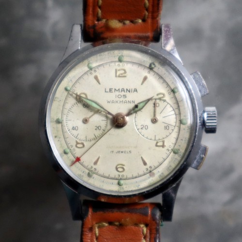 Vintage lemania 105 wakmann - vintage,