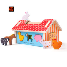 Wooden Farmhouse Sorter Barn