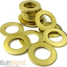 M5 / 5mm SOLID BRASS FLAT