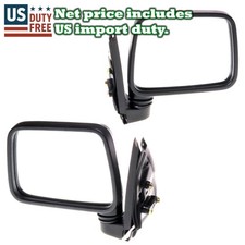 Door Mirror Pair For 88-02 Isuzu Faster Vauxhall Brava TF TFR Pickup Opel Campo