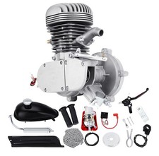 100CC Bicycle Engine Kit, Bike Bicycle Motorized 2 Stroke Petrol Gas motor