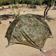LiteFighter Combat Tent - US Army Issued One Person OCP Multicam - Lightweight