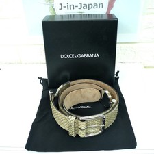 D&G Dolce & Gabbana Leather