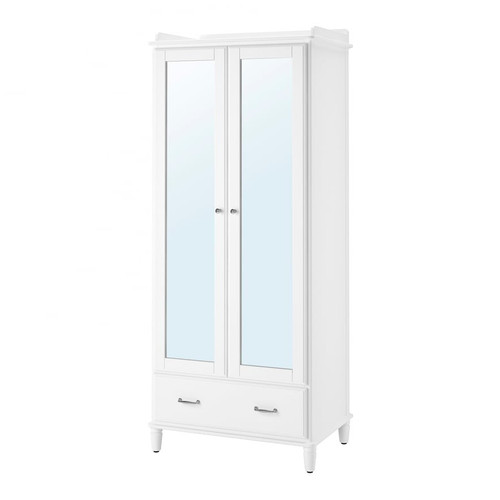 Ikea tyssedal white mirrored - white, 2