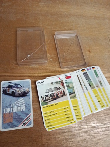 Top trumps retro rally - trumps,