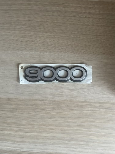 Saab 9000 rear boot - boot, badge