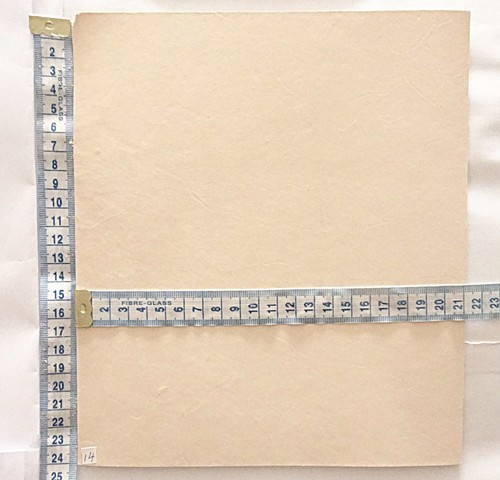 2mm veg tan leather - tan, offcuts