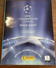 Panini U.E.F.A. Champions League 2006/2007 Official Sticker Album New Unused