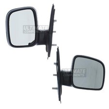 VW T5 Transporter 2003-2010 Manual Wing Door Mirrors Near & Off Side 1 X Pair