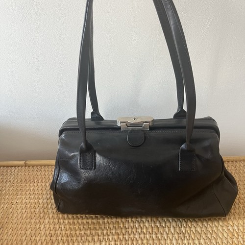 Vintage black texier - made, in