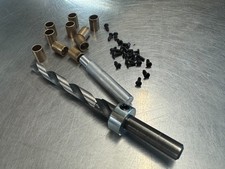 Quadrajet Primary Bushing Kit  Custom Self Guiding Drill Bit, Bushings, Screws. 
