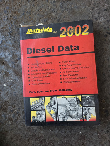 Autodata diesel technical data - autodata,