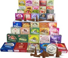 Hem box of 10g Incense cones : Mix & Match BUY 2 GET 4 FREE (Must add 6 in Cart)