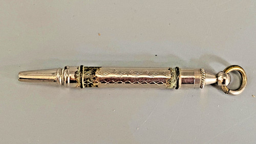Antique chatelaine silver hand - chatelaine,