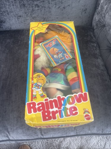 Mattel rainbow brite doll - brite, 1983