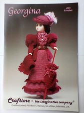 Craftime - Dolls Clothes Crochet Pattern - Georgina