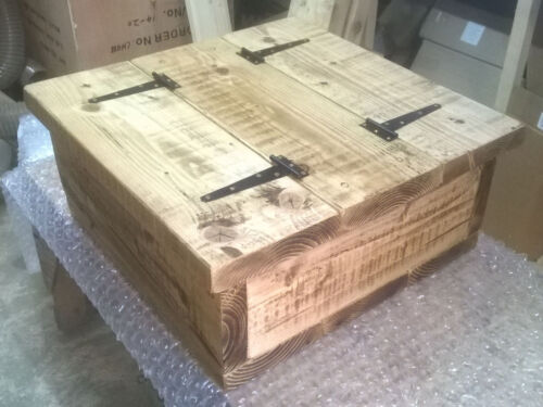 Square storage coffee table - storage,