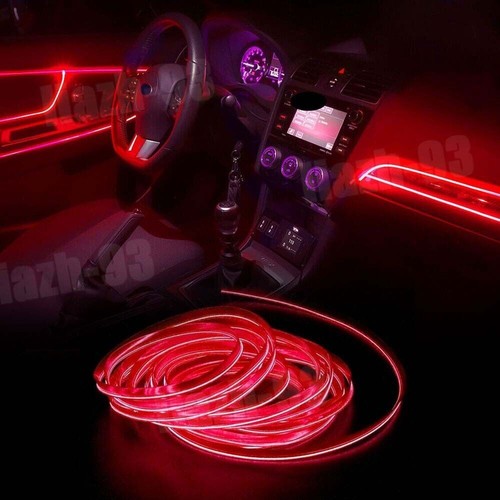 Red led light strip car - led,