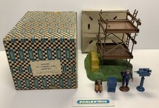 SCALEXTRIC TRI-ANG 1960's F302 TV CAMERA & CREW SET (EXCELLENT) BOXED Plus