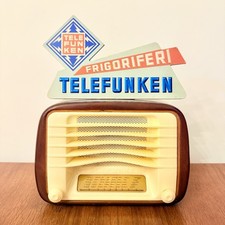 VINTAGE TELEFUNKEN MIGNONETTE BABY JUBILEE 1953 MINI VALVE RADIO RARE